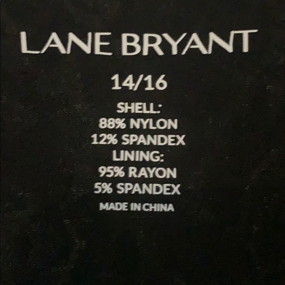 Lane Bryant black top 14/16 - Picture 2 of 5